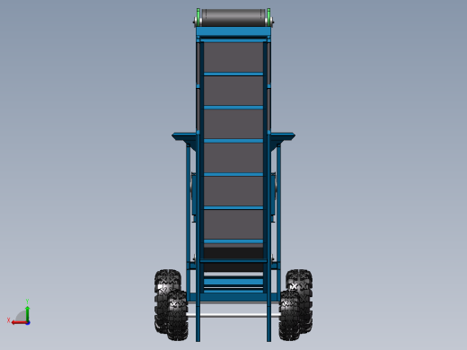 有机肥粉碎机后视缩略图