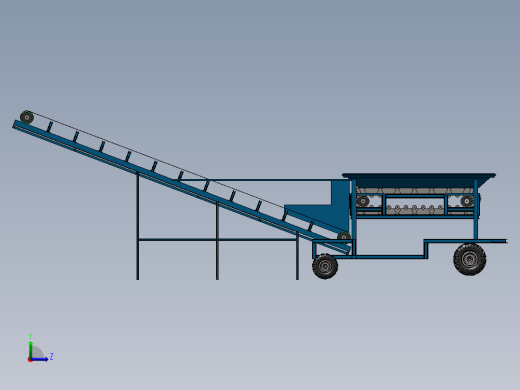 有机肥粉碎机左视缩略图