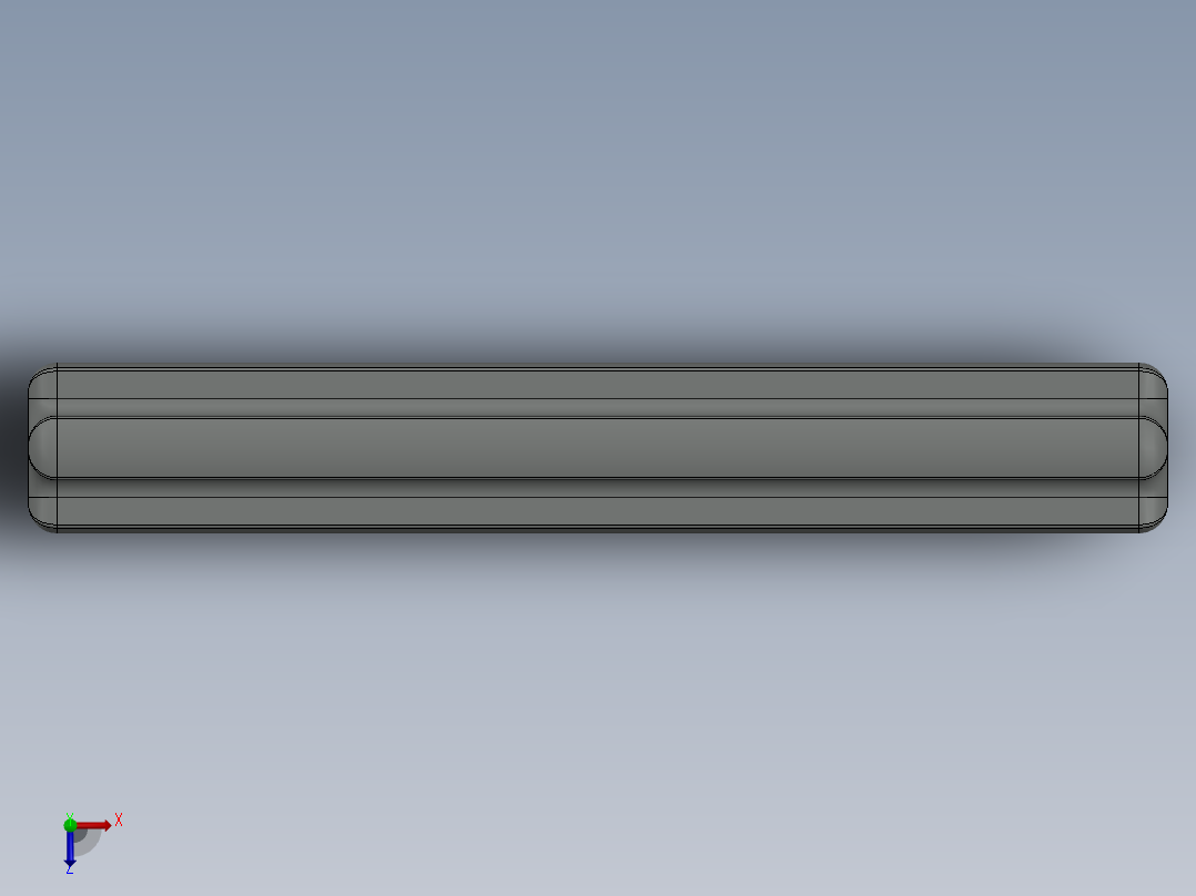 乐高机械组车桥-3705 OldGray Technic Axle 4俯视图