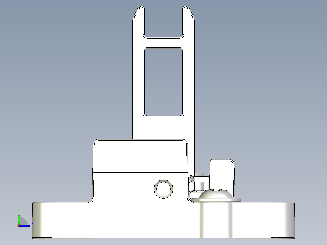 安全_区域传感器SDS-K4左视图