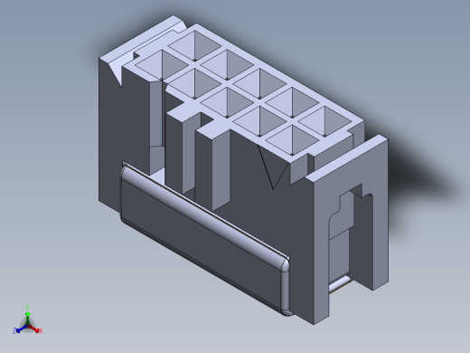 3m_pak_100_3473_10_pin正等轴测缩略图