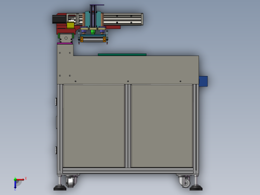 计算机按键功能检测设备俯视缩略图