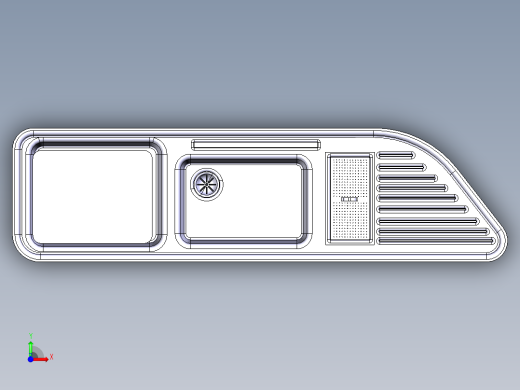 水槽、不锈钢水槽(164)前视缩略图