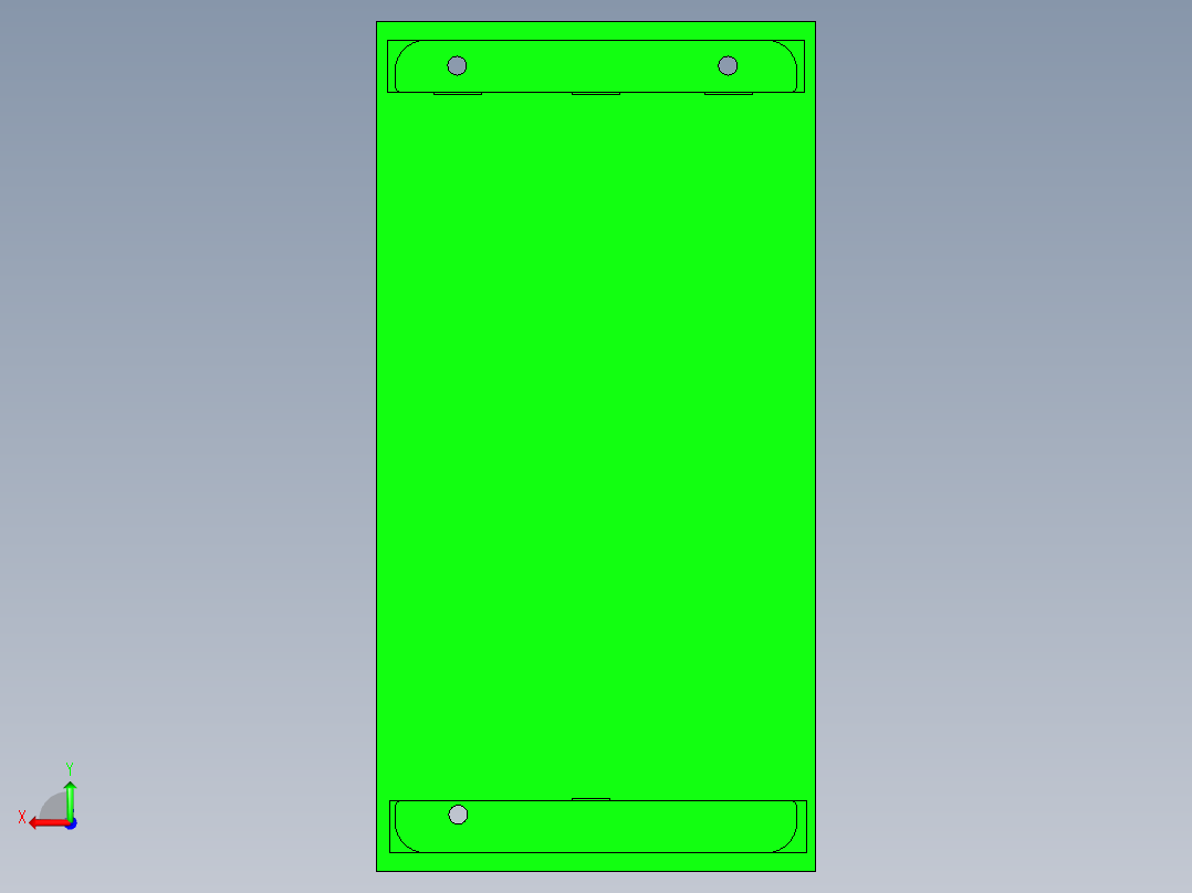R3-笔记本CNC工装夹具三维模型CNC1后视图