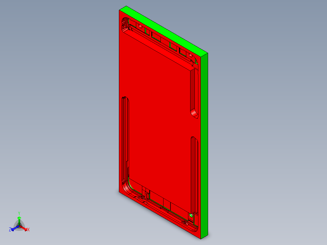 R3-笔记本CNC工装夹具三维模型CNC1正等轴测图