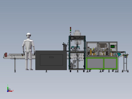 糖果加工包装线sw20可编辑前视缩略图