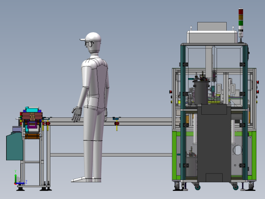 糖果加工包装线sw20可编辑左视缩略图