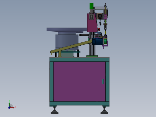上料机械手sw18可编辑前视缩略图