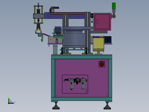 上料机械手sw18可编辑左视缩略图