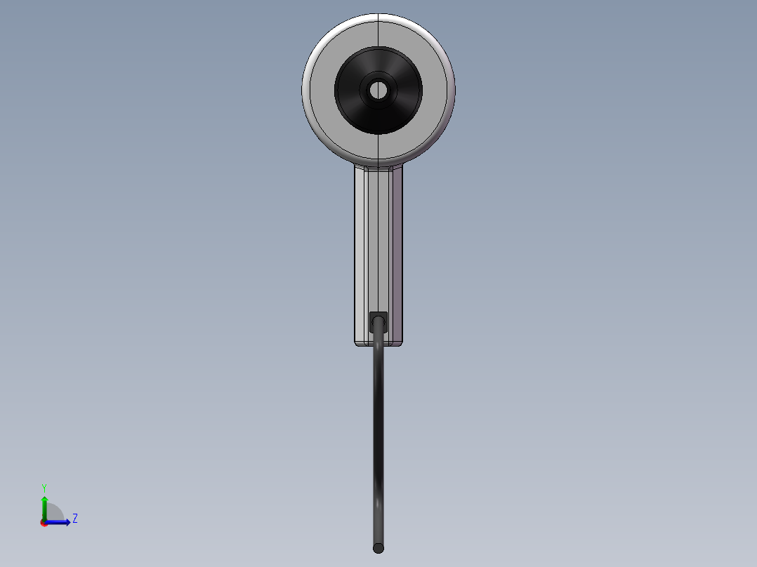 冷热两用风机左视图