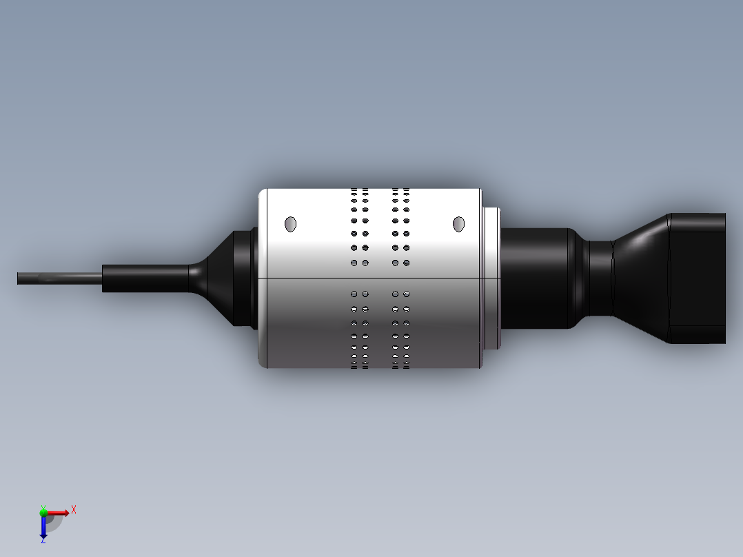 冷热两用风机俯视图