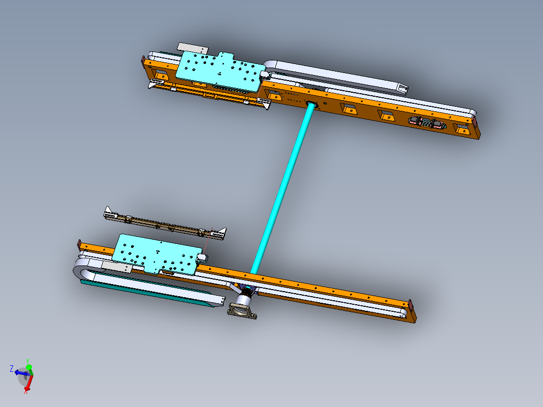 0.53米双带输送机构