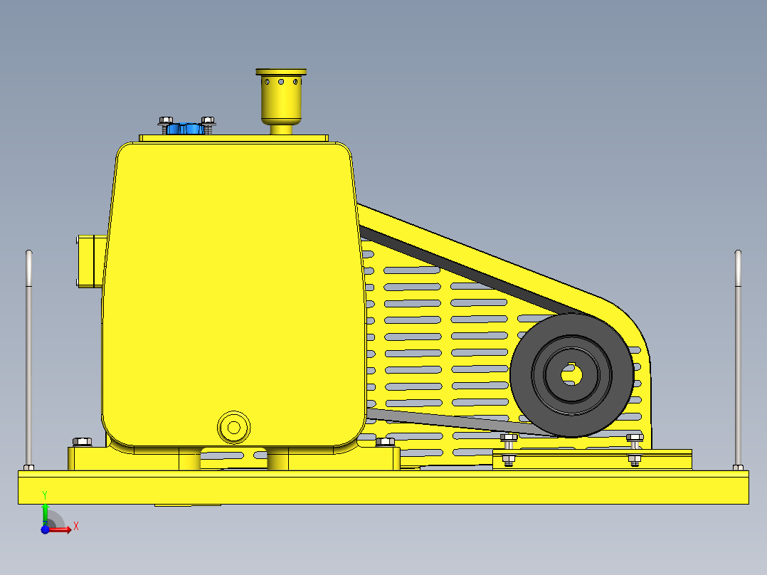 泵、水泵(17)前视图