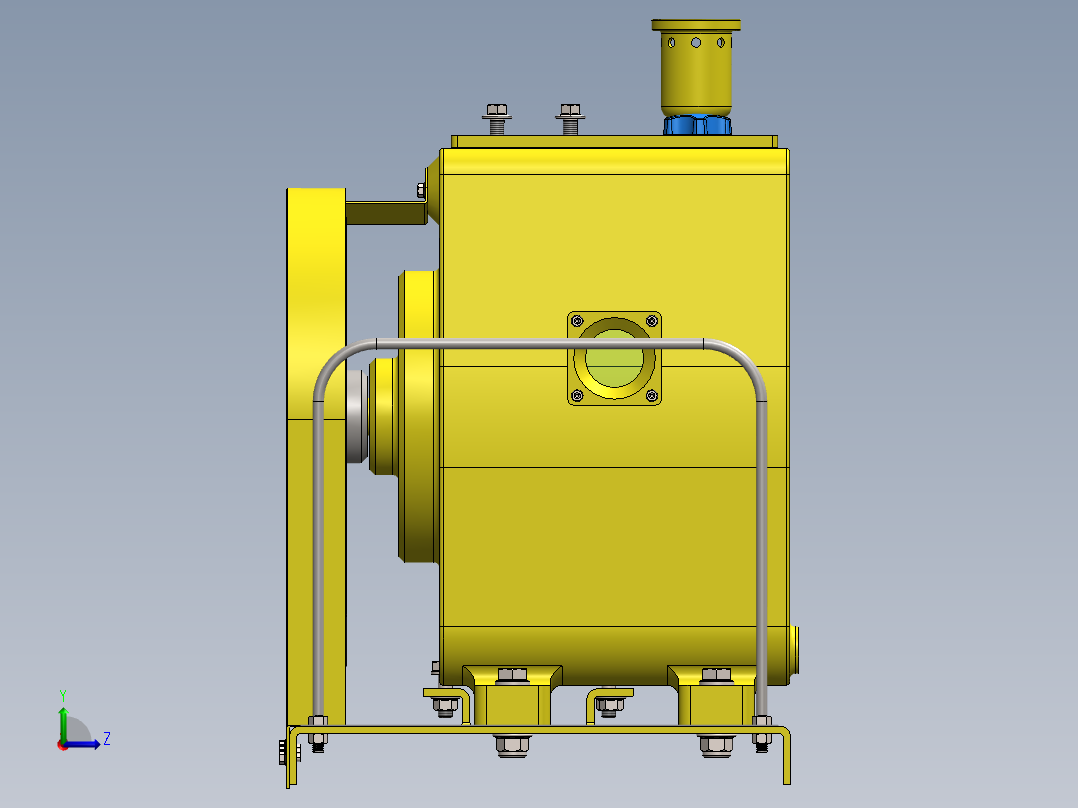 泵、水泵(17)左视图