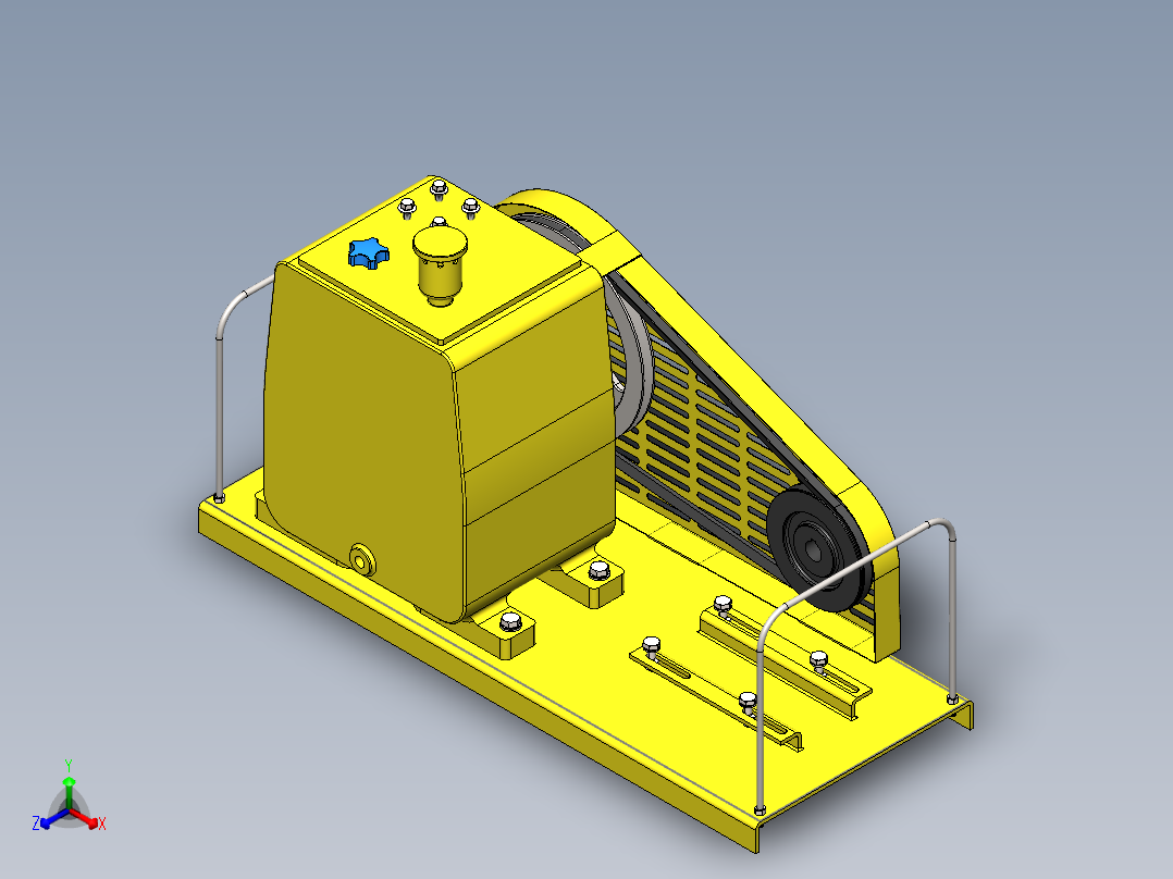 泵、水泵(17)正等轴测图