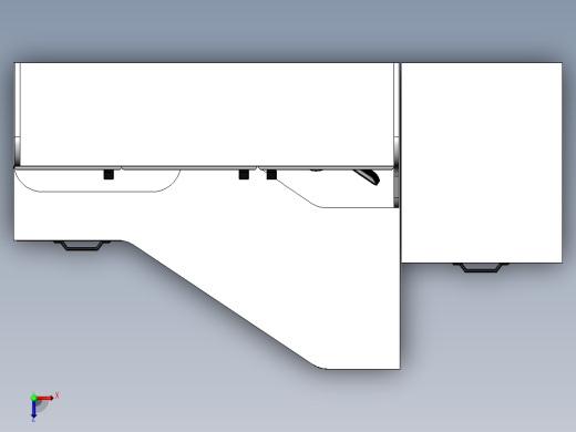 电脑桌(36)俯视缩略图