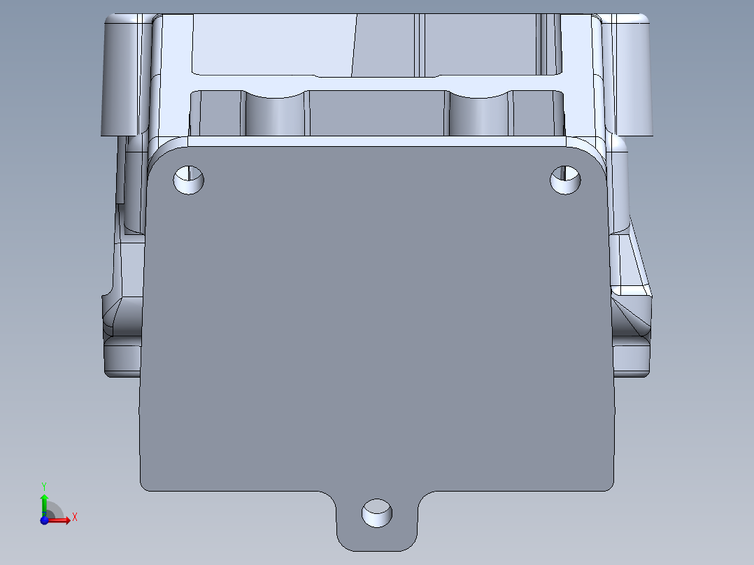 相机支架前视图