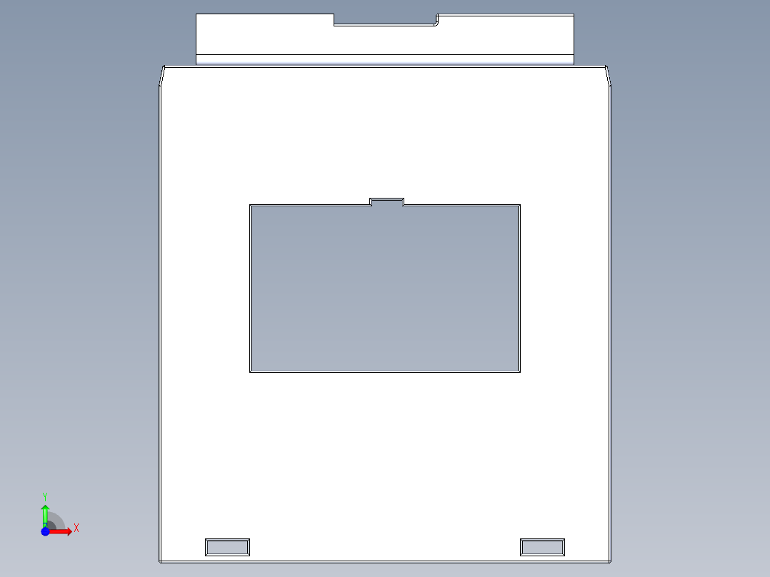 BH-0.66 Ⅱ 50型电流互感器前视图