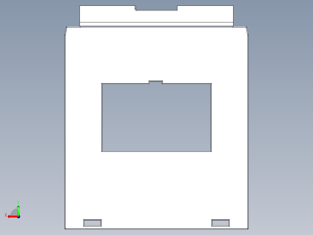 BH-0.66 Ⅱ 50型电流互感器后视图