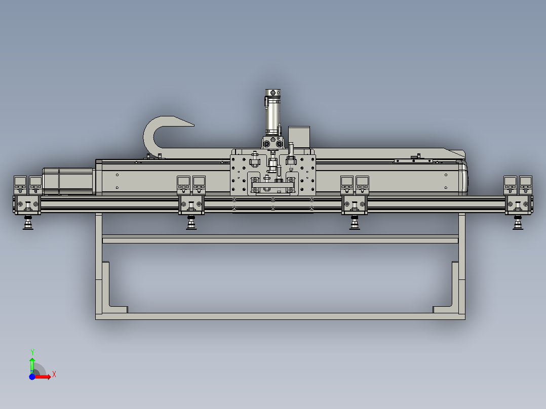 BLXDLDXA2103-04横移机械手OM前视图