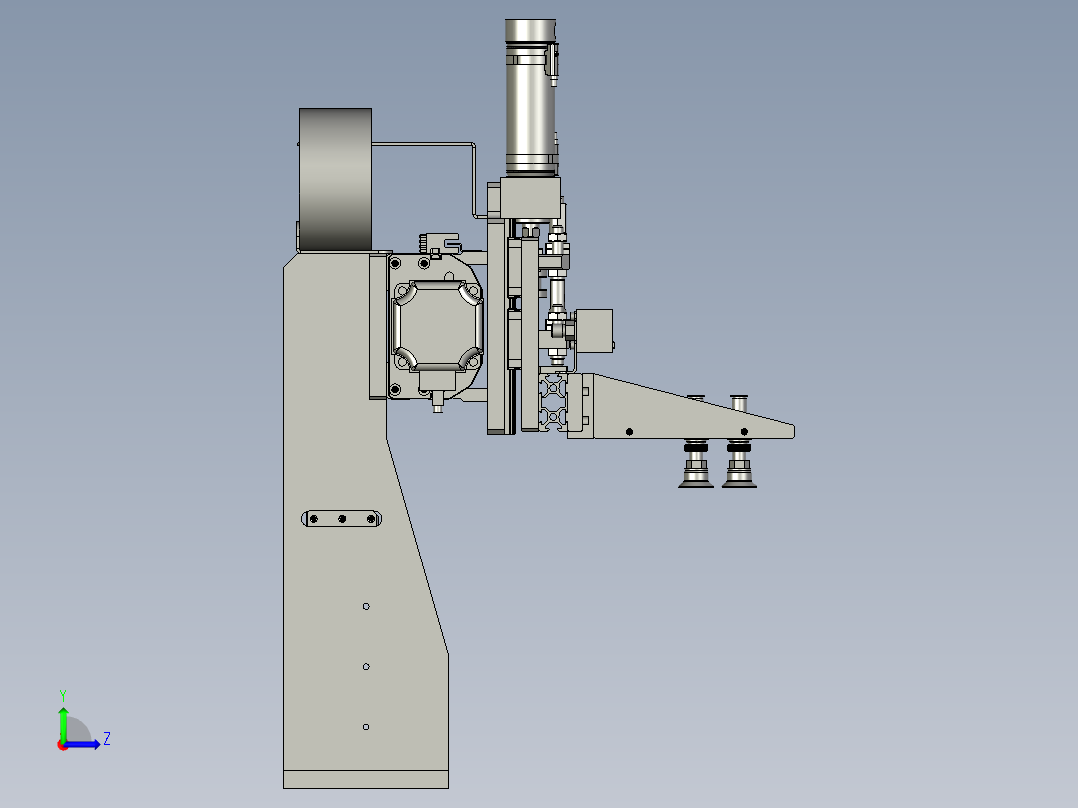 BLXDLDXA2103-04横移机械手OM左视图