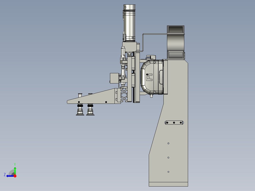 BLXDLDXA2103-04横移机械手OM右视图