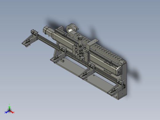 BLXDLDXA2103-04横移机械手OM正等轴测缩略图