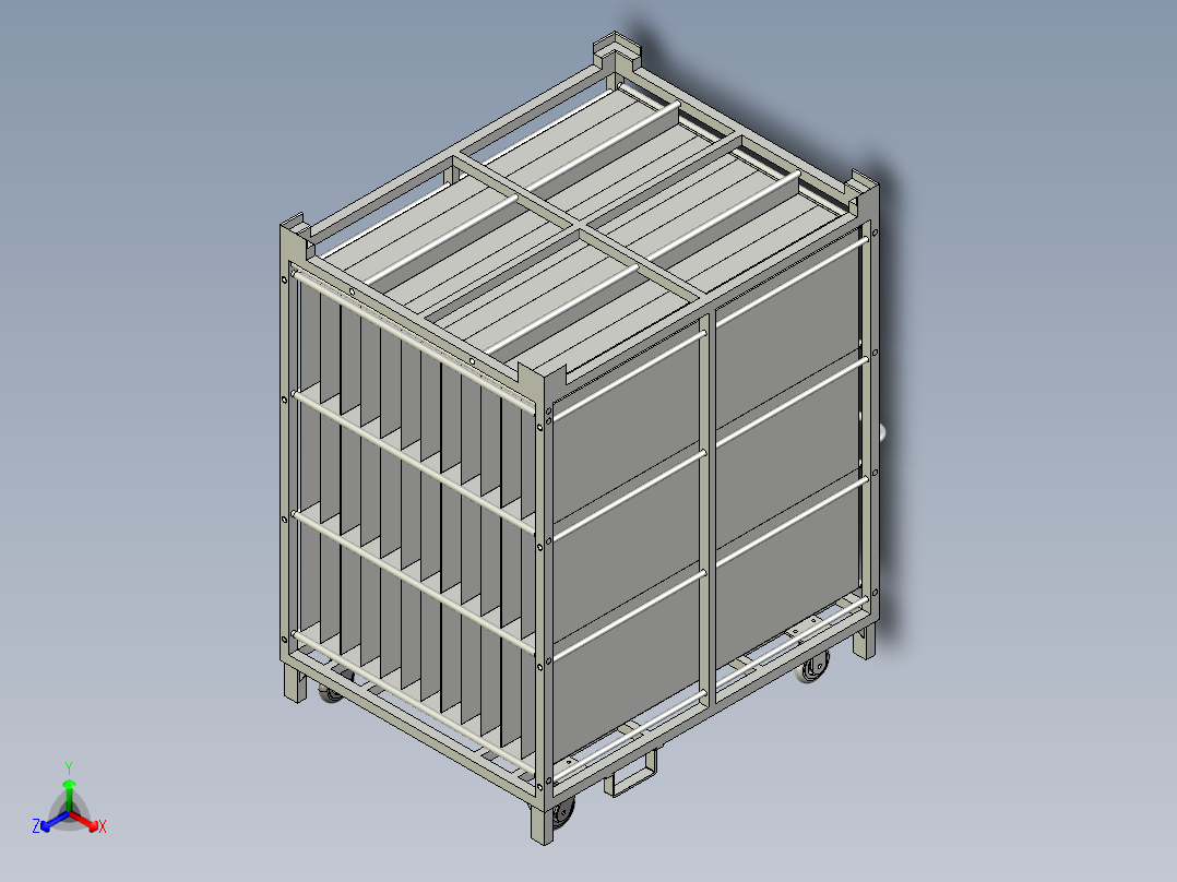 B7L_CC_C7物流器具正等轴测图