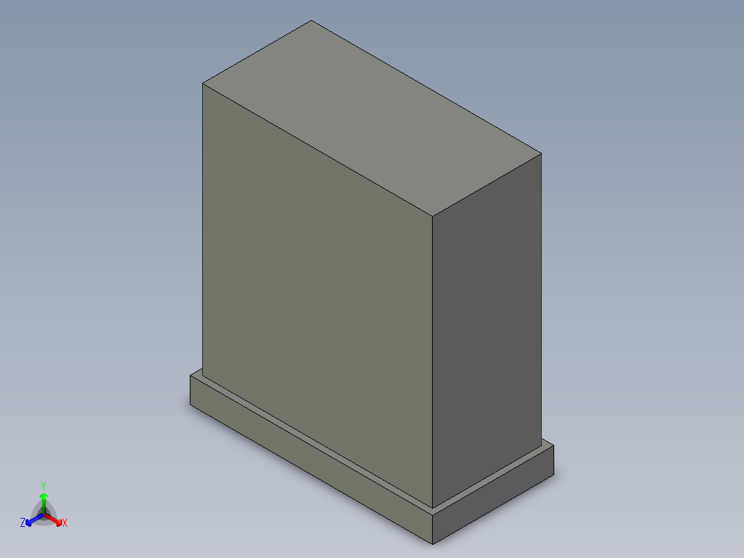 压力传感器显示仪BSCC-XMT808-1正等轴测图