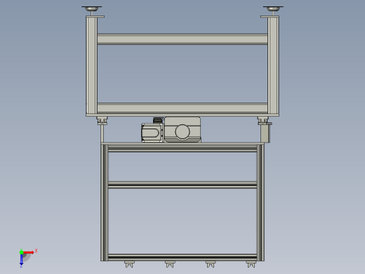 直线移动台俯视缩略图