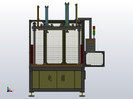 压机机架前视缩略图