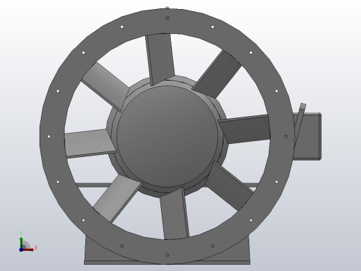 GXF-BX2型 斜流风机[9-20250]前视缩略图