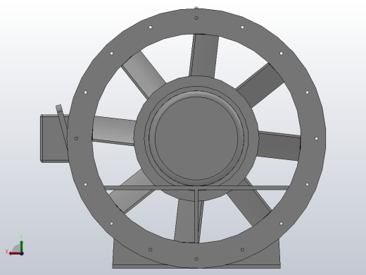 GXF-BX2型 斜流风机[9-20250]后视缩略图