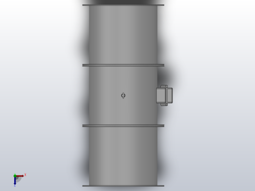 GXF-BX2型 斜流风机[9-20250]俯视缩略图