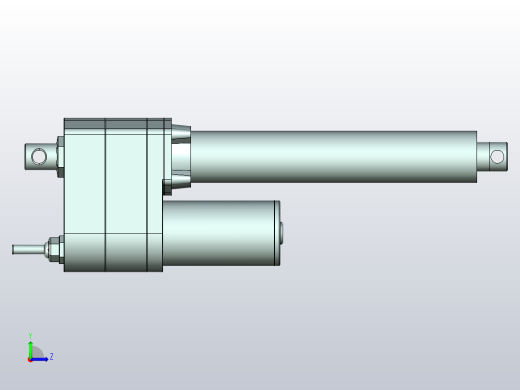 电动推杆10000N(ZJWSN-B)[ZJWSN-B-S200]左视缩略图