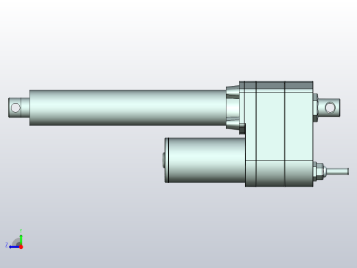 电动推杆10000N(ZJWSN-B)[ZJWSN-B-S200]右视缩略图