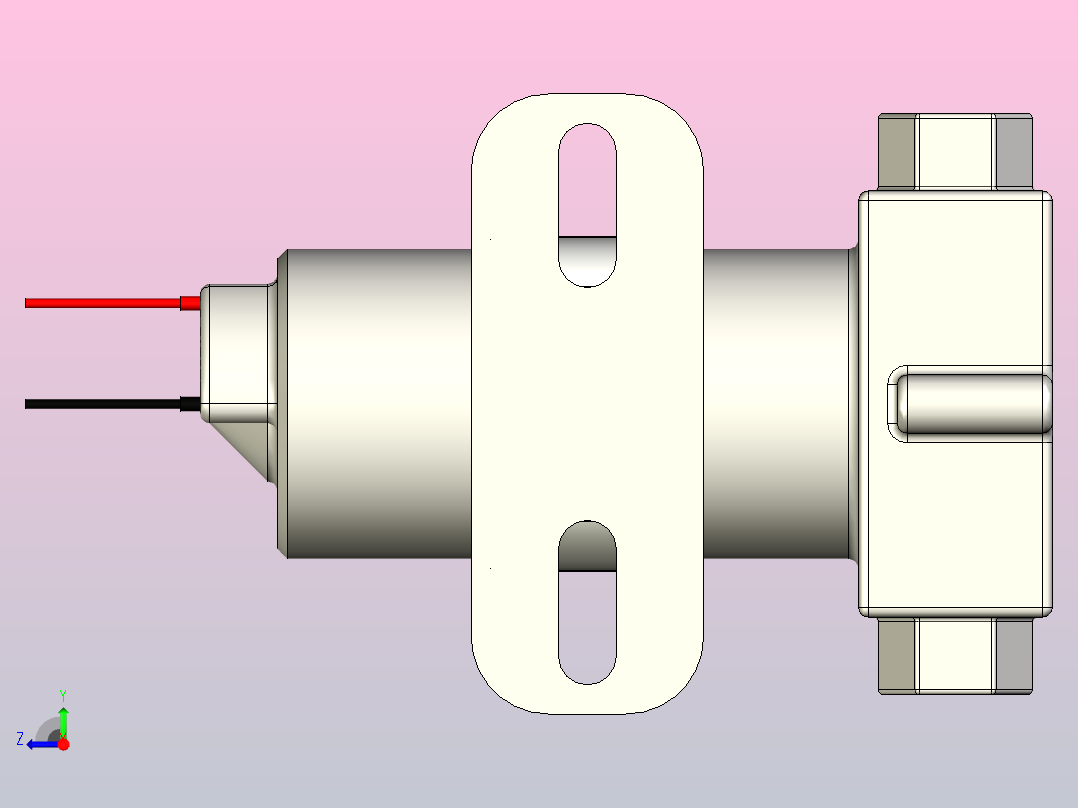 华立红燃油泵右视图