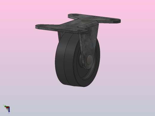 手推车运输用的小轮子