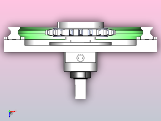 23-255-矩形链条环形导轨（大板）俯视缩略图