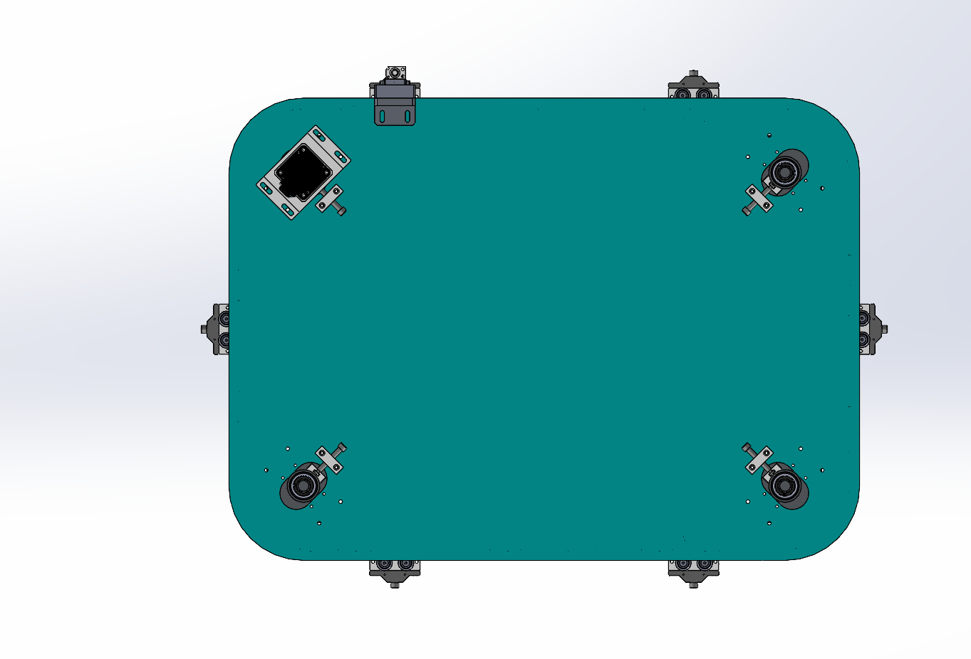 23-255-矩形链条环形导轨（大板）