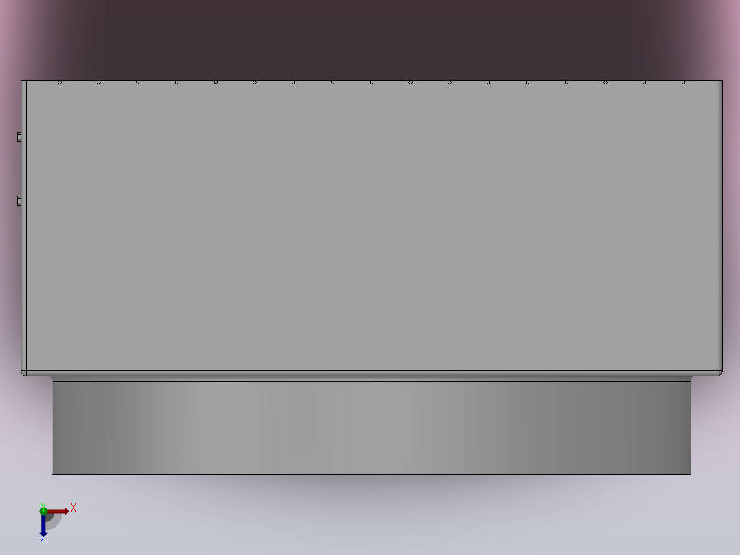 JS-I系列方型负压风机[6#]俯视图