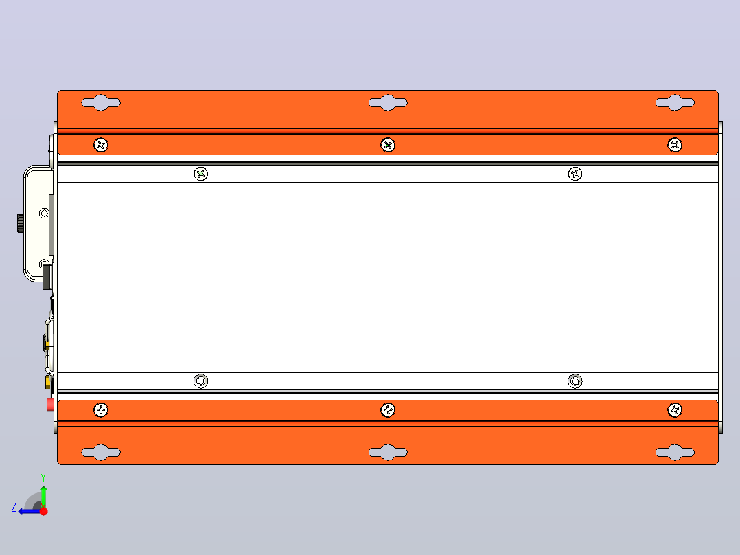 IPC-330D-立放 工控机 IPC300D series右视图