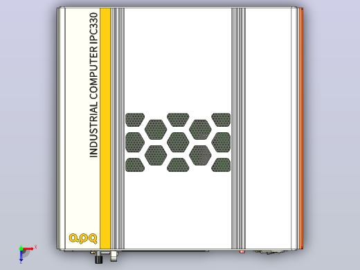 IPC-330D-立放 工控机 IPC300D series俯视缩略图