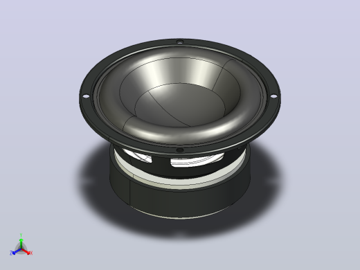 中低音低音扬声器