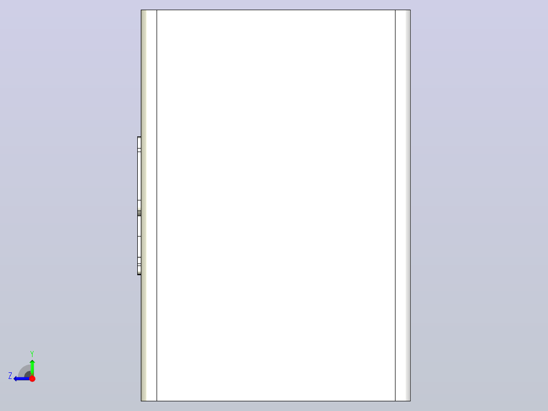 表面安装电阻器0402 (1005公制)右视图