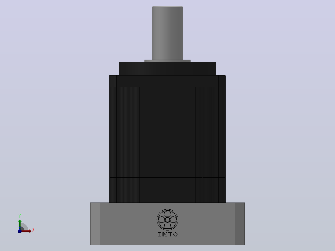 FABZ-060-L1精密行星减速机[FABZ060-4-P2]前视图