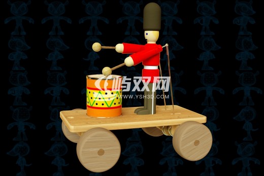 鼓手木制玩具缩略图