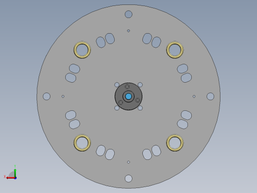 定子铁心组件焊接夹具后视缩略图