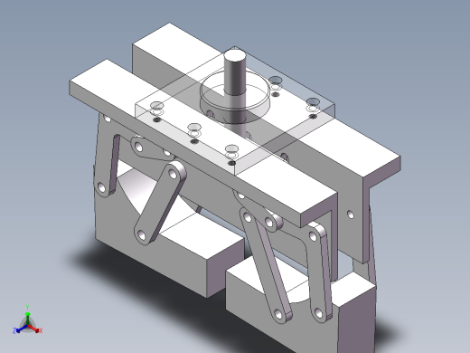 工件夹持机构 sw2020可编辑