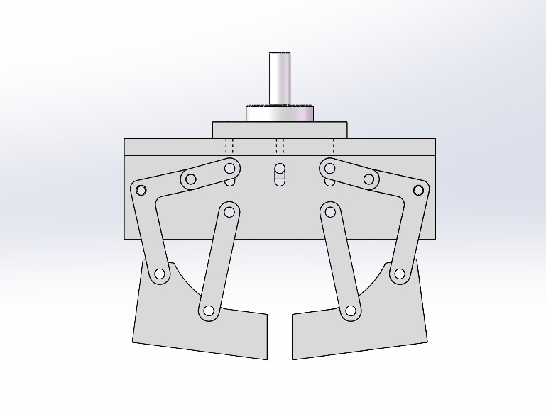 工件夹持机构 sw2020可编辑